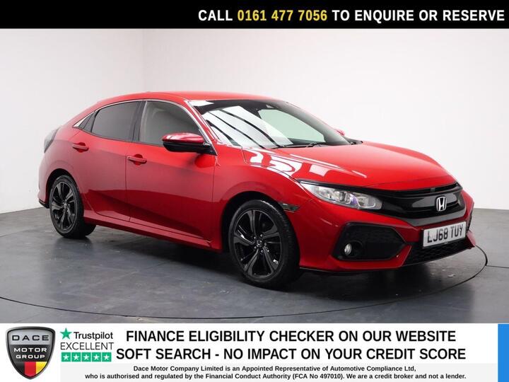 Honda CIVIC 1.6 I-DTEC SR Euro 6 (s/s) 5dr
