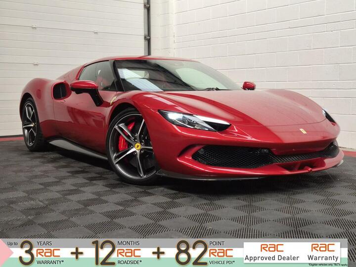 Ferrari 296 GTB 3.0T V6 7.45kWh F1 DCT Euro 6 (s/s) 2dr