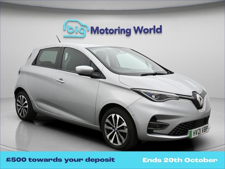 Renault Zoe R135 52kWh GT Line Auto 5dr (i, Rapid Charge)