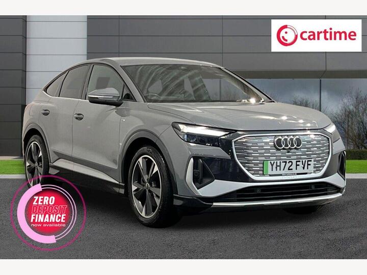 Audi Q4 E-TRON 50 S Line Sportback Auto Quattro 5dr 82kWh