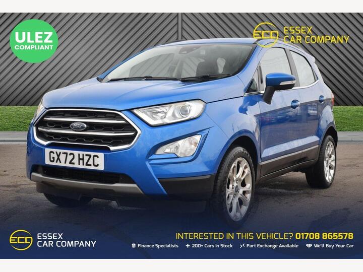 Ford ECOSPORT 1.0T EcoBoost Titanium Euro 6 (s/s) 5dr