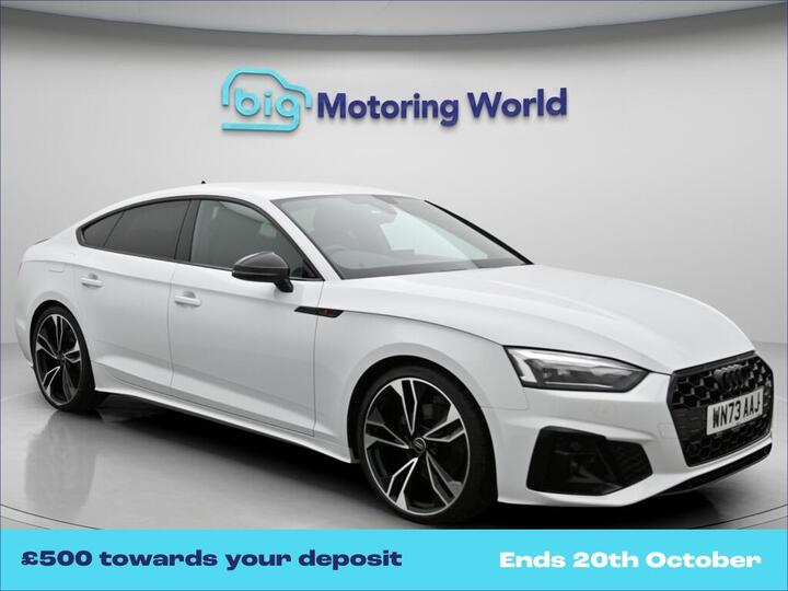 Audi A5 2.0 TDI 35 Black Edition Sportback S Tronic Euro 6 (s/s) 5dr