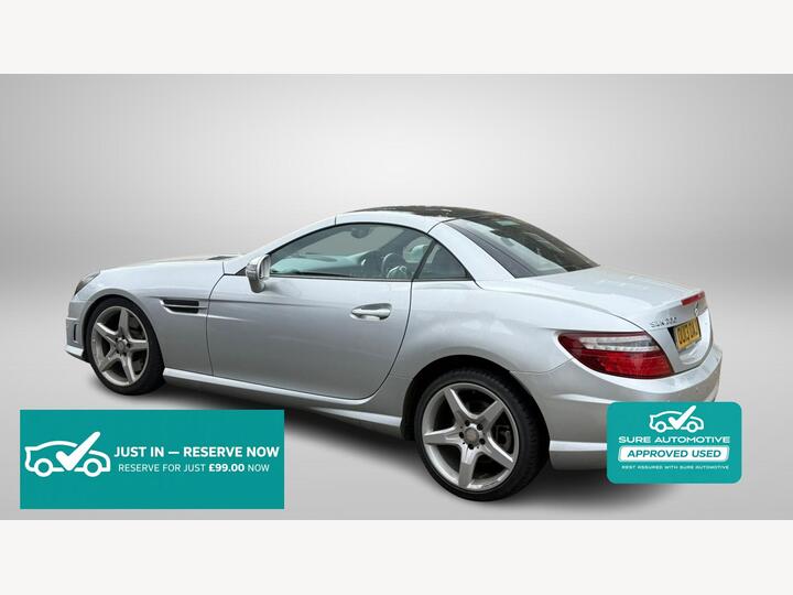 Mercedes-Benz SLK 1.8 SLK200 BlueEfficiency AMG Sport G-Tronic+ Euro 5 (s/s) 2dr