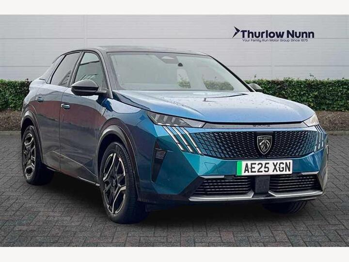 Peugeot E-3008 73kWh GT Auto 5dr Peugeot E-3008 73kWh GT Auto 5dr