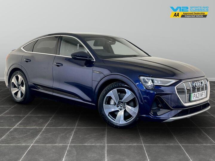 Audi E-tron 50 S Line Sportback Auto Quattro 5dr 71.2kWh