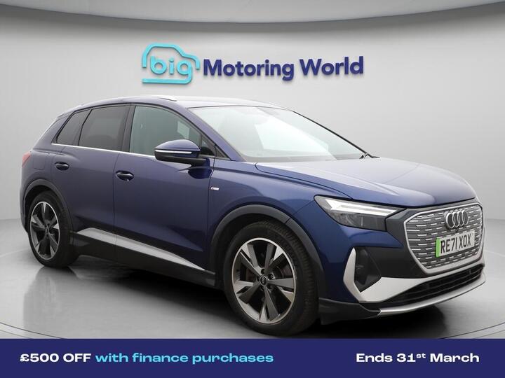 Audi Q4 E-tron 40 S Line Auto 5dr 82kWh