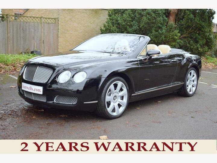 Bentley Continental 6.0 W12 GTC Auto 4WD Euro 4 2dr