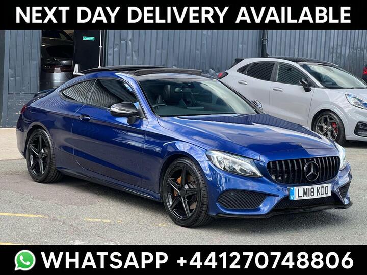 Mercedes-Benz C CLASS 2.1 C220d AMG Line (Premium) G-Tronic+ Euro 6 (s/s) 2dr