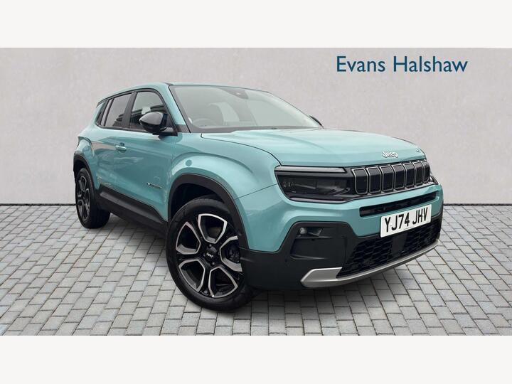 Jeep AVENGER HATCHBACK 1.2 E-Hybrid Summit E-DCT Euro 6 (s/s) 5dr Jeep AVENGER HATCHBACK 1.2 E-Hybrid Summit E-DCT Euro 6 (s/s) 5dr