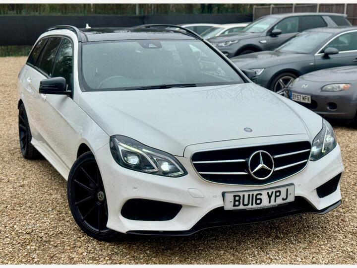 Mercedes-Benz E Class 2.1 E220 BlueTEC AMG Night Edition (Premium) G-Tronic+ Euro 6 (s/s) 5dr Mercedes-Benz E Class 2.1 E220 BlueTEC AMG Night Edition (Premium) G-Tronic+ Euro 6 (s/s) 5dr