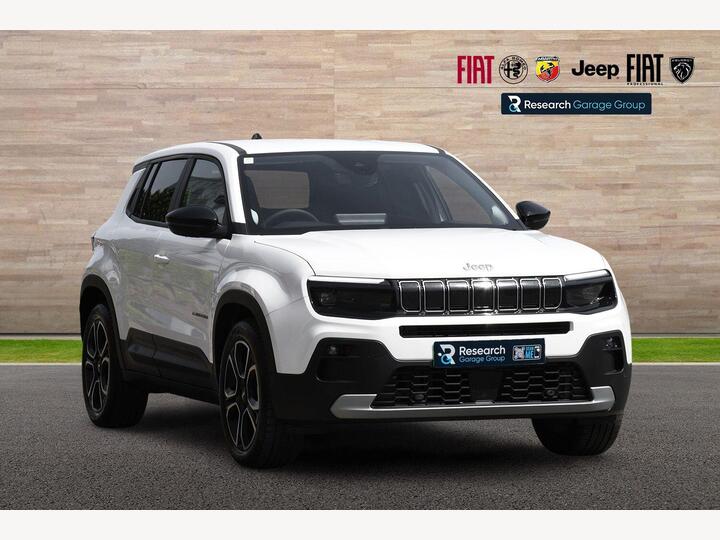 Jeep Avenger 54kWh E-Summit Auto 5dr Jeep Avenger 54kWh E-Summit Auto 5dr