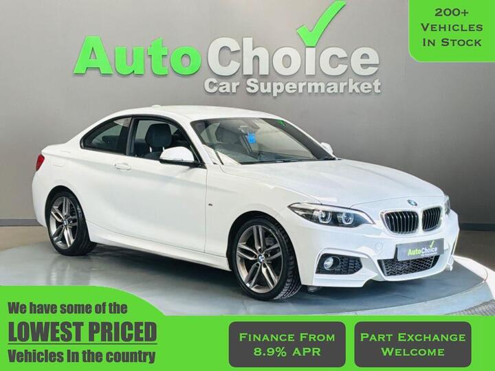 BMW 2 SERIES 2.0 220i M Sport Auto Euro 6 (s/s) 2dr
