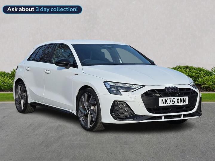 Audi A3 1.5 TFSI Black Edition Sportback S Tronic Euro 6 (s/s) 5dr