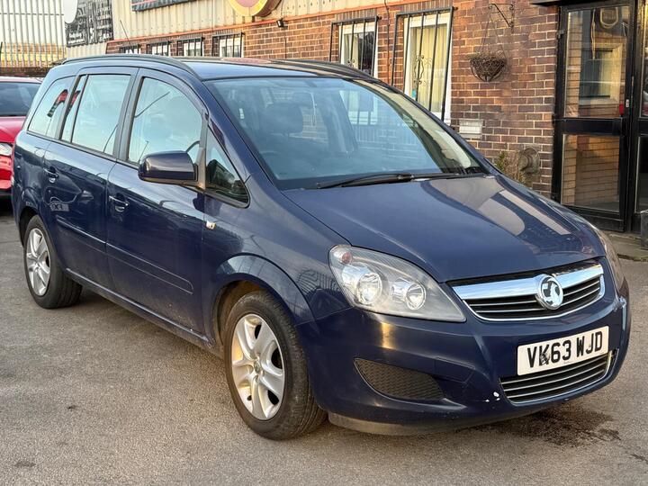 Vauxhall Zafira 1.8 16V Exclusiv Euro 5 5dr