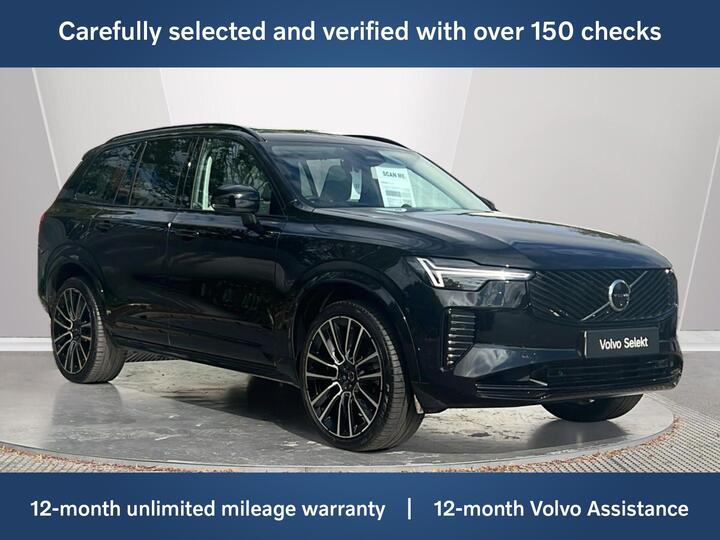 Volvo XC90 2.0 T8 18.8kWh Ultra Dark Auto 4WD Euro 6 (s/s) 5dr