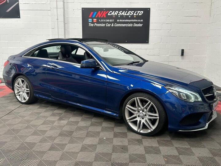 Mercedes-Benz E-CLASS 3.0 E350d V6 AMG Line Edition (Premium) G-Tronic+ Euro 6 (s/s) 2dr Mercedes-Benz E-CLASS 3.0 E350d V6 AMG Line Edition (Premium) G-Tronic+ Euro 6 (s/s) 2dr