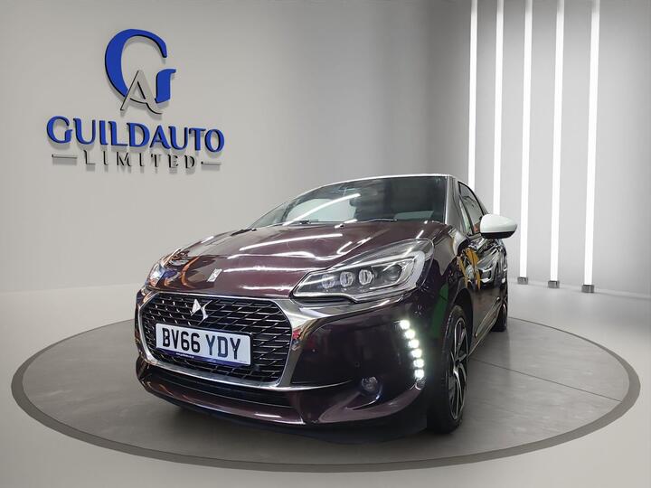 DS AUTOMOBILES DS 3 1.2 PureTech Prestige Euro 6 (s/s) 3dr