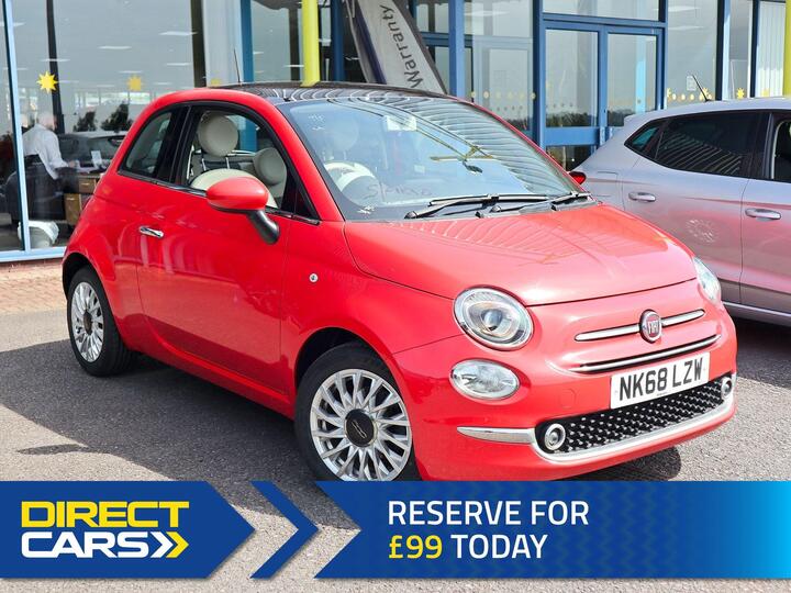 Fiat 500 1.2 Lounge Euro 6 (s/s) 3dr