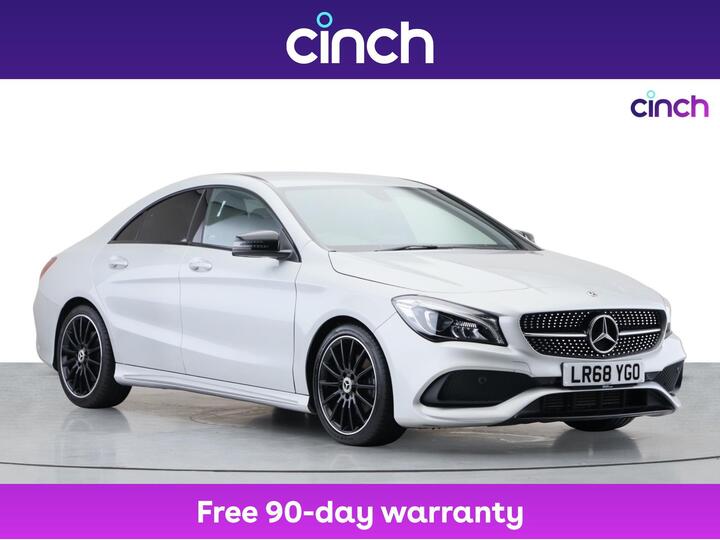 Mercedes-Benz CLA 1.6 CLA200 AMG Line Night Edition Coupe 7G-DCT Euro 6 (s/s) 4dr
