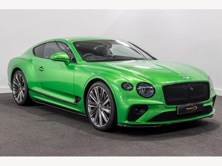 Bentley CONTINENTAL 6.0 W12 GT Speed Auto 4WD Euro 6 2dr
