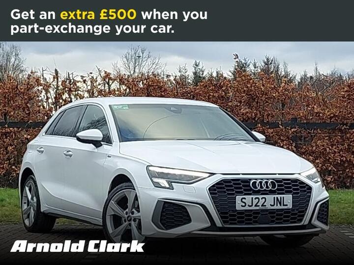 Audi A3 1.4 TFSIe 40 S Line Sportback S Tronic Euro 6 (s/s) 5dr 13kWh