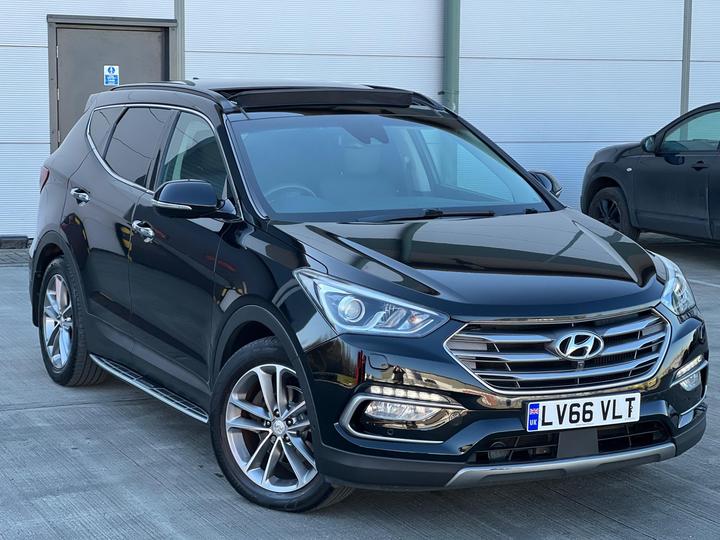 Hyundai Santa Fe 2.2 CRDi Blue Drive Premium SE Auto 4WD Euro 6 (s/s) 5dr (7 Seat)