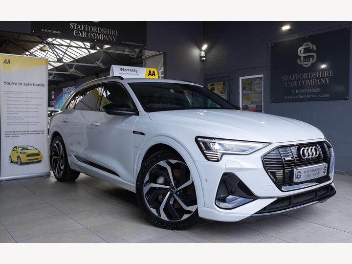Audi E-tron 50 Black Edition Auto Quattro 5dr 71.2kWh (11kW Charger)