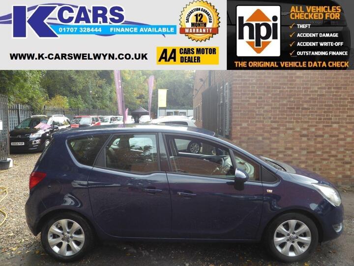 Vauxhall Meriva 1.4i Life Euro 6 5dr