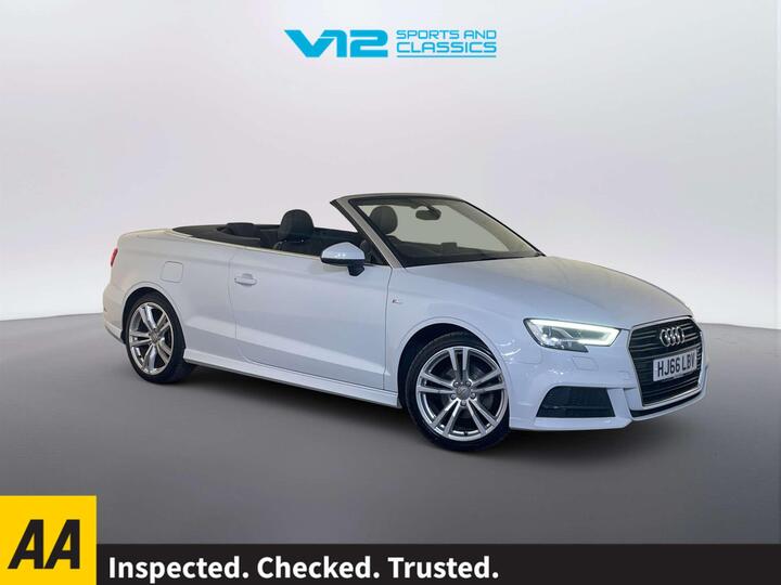 Audi A3 Cabriolet 2.0 TDI S Line Euro 6 (s/s) 2dr