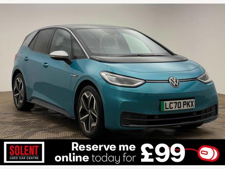 Volkswagen ID.3 Pro Performance 58kWh 1ST Edition Auto 5dr