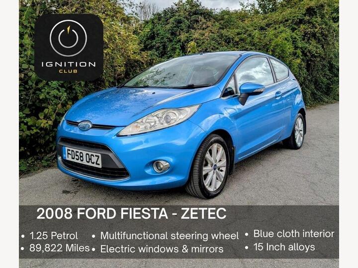 Ford Fiesta 1.25 Zetec 3dr