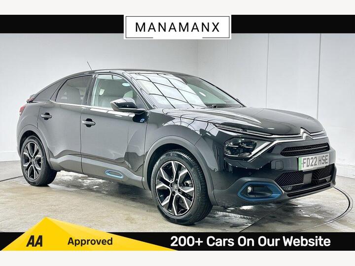Citroen E-C4 50kWh Shine Plus Auto 5dr (7.4kW Charger)