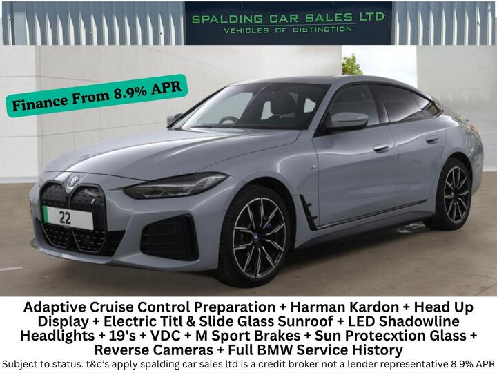 BMW I4 40 83.9kWh M Sport Gran Coupe Auto EDrive 5dr