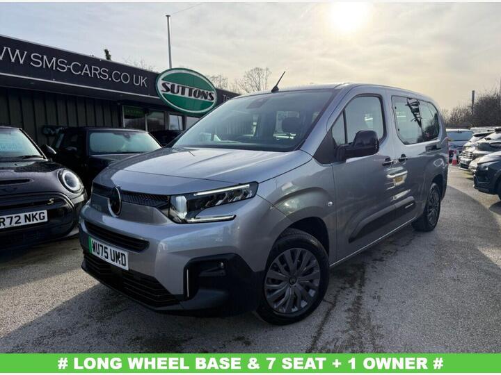 Citroen E-BERLINGO 52kWh PLUS XL Auto 5dr (7.4kW Charger)