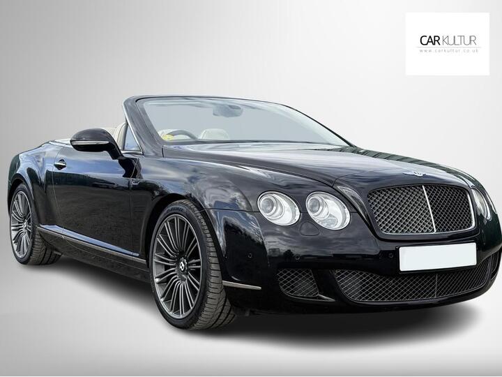 Bentley Continental 6.0 W12 GTC Speed Auto 4WD Euro 4 2dr