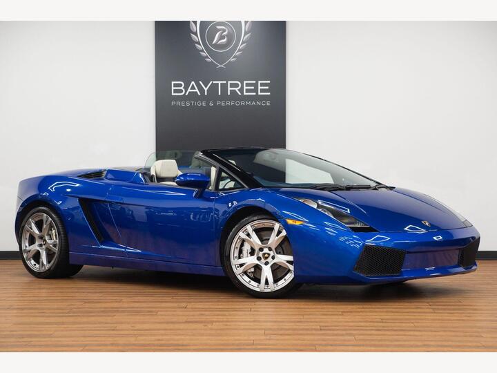 Lamborghini GALLARDO 5.0 V10 EGear 4WD Euro 3 2dr Lamborghini GALLARDO 5.0 V10 EGear 4WD Euro 3 2dr
