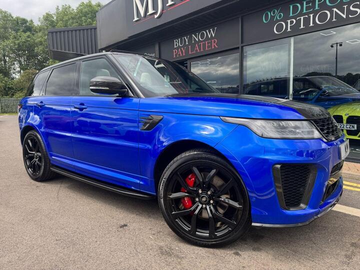 Land Rover RANGE ROVER SPORT 5.0 P575 V8 SVR Carbon Edition Auto 4WD Euro 6 (s/s) 5dr
