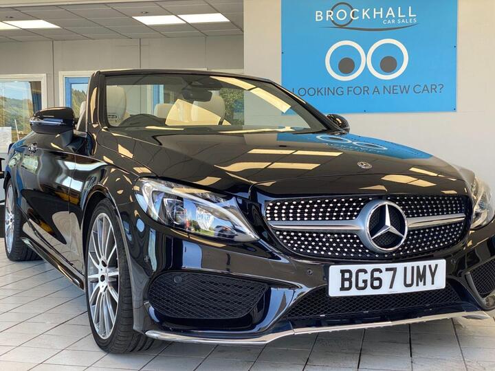 Mercedes-Benz C CLASS 2.1 C220d AMG Line Cabriolet G-Tronic+ Euro 6 (s/s) 2dr