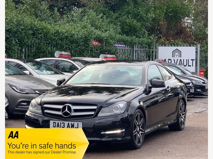 Mercedes-Benz C Class 2.1 C220 CDI BlueEfficiency AMG Sport Plus G-Tronic+ Euro 5 (s/s) 2dr