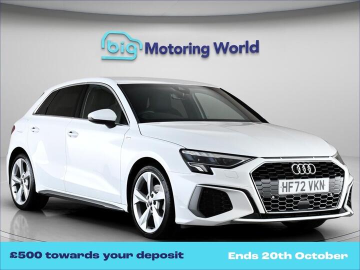 Audi A3 1.5 TFSI 35 S Line Sportback Euro 6 (s/s) 5dr