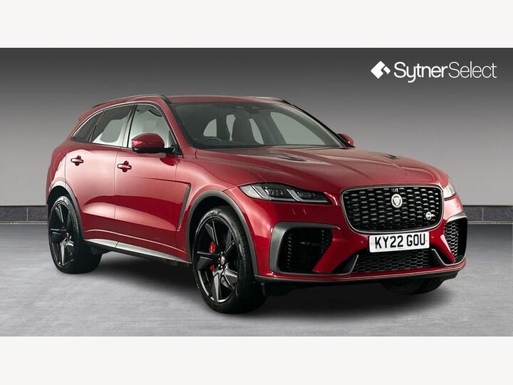 Jaguar F-PACE 5.0 P550 V8 SVR Quickshift AWD Euro 6 (s/s) 5dr