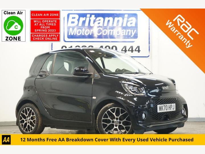 Smart EQ FORTWO COUPE 17.6kWh Prime Exclusive Auto 2dr (22kW Charger)