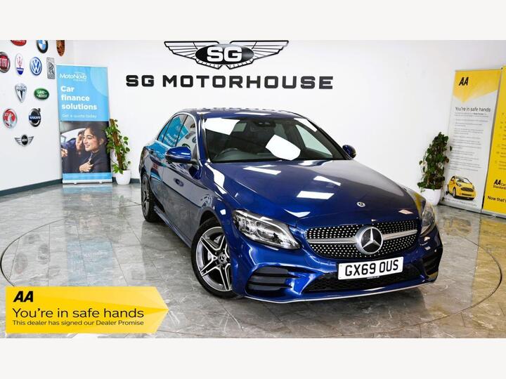 Mercedes-Benz C-CLASS 1.5 C200 MHEV EQ Boost AMG Line G-Tronic+ Euro 6 (s/s) 4dr