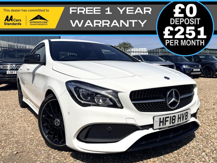 Mercedes-Benz CLA 1.6 CLA180 AMG Line Coupe Euro 6 (s/s) 4dr