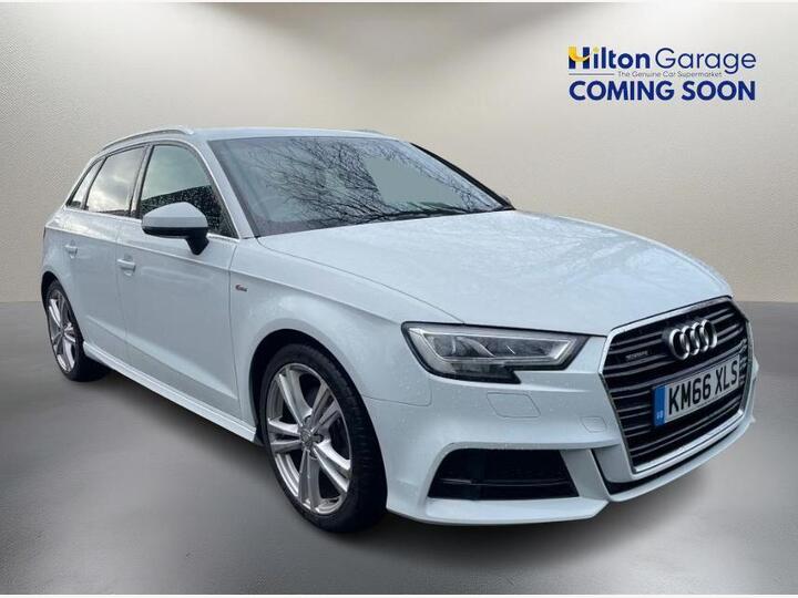 Audi A3 2.0 TFSI S Line Sportback S Tronic Quattro Euro 6 (s/s) 5dr
