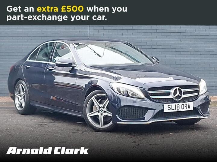 Mercedes-Benz C Class 2.1 C220d AMG Line G-Tronic+ Euro 6 (s/s) 4dr