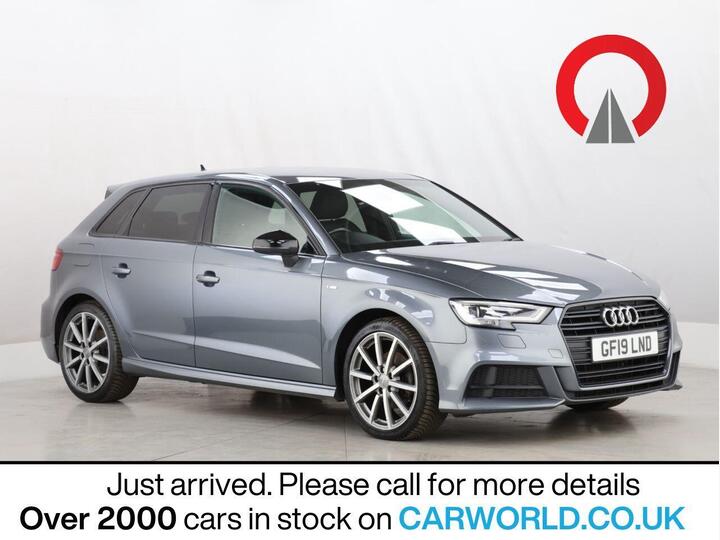 Audi A3 1.5 TFSI CoD 35 Black Edition Sportback S Tronic Euro 6 (s/s) 5dr