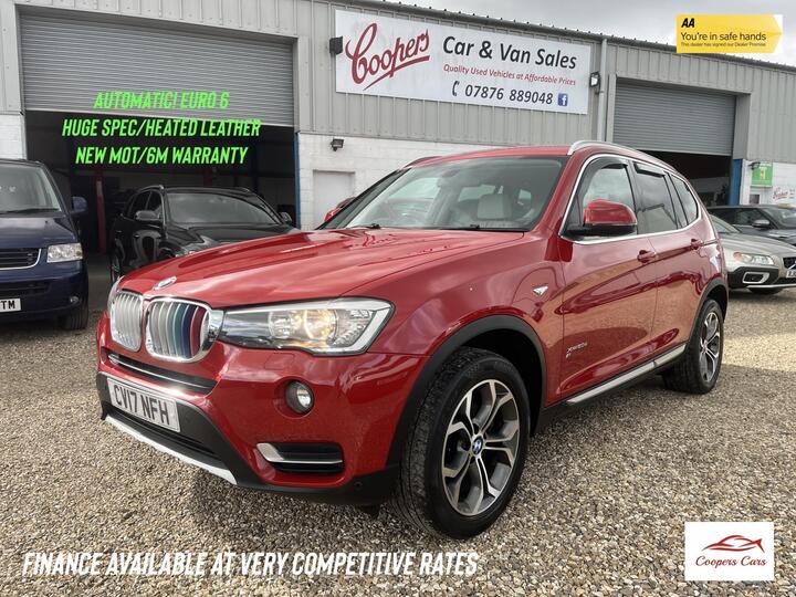 BMW X3 2.0 20d XLine Auto XDrive Euro 6 (s/s) 5dr