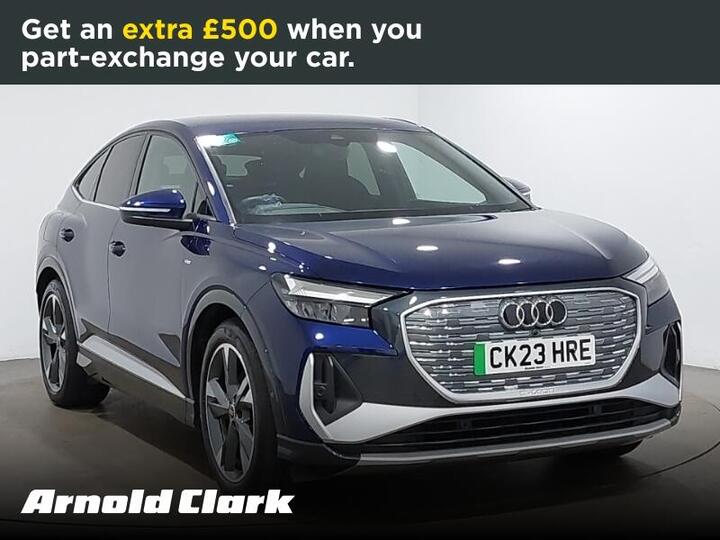 Audi Q4 E-tron 35 S Line Sportback Auto 5dr 55kWh