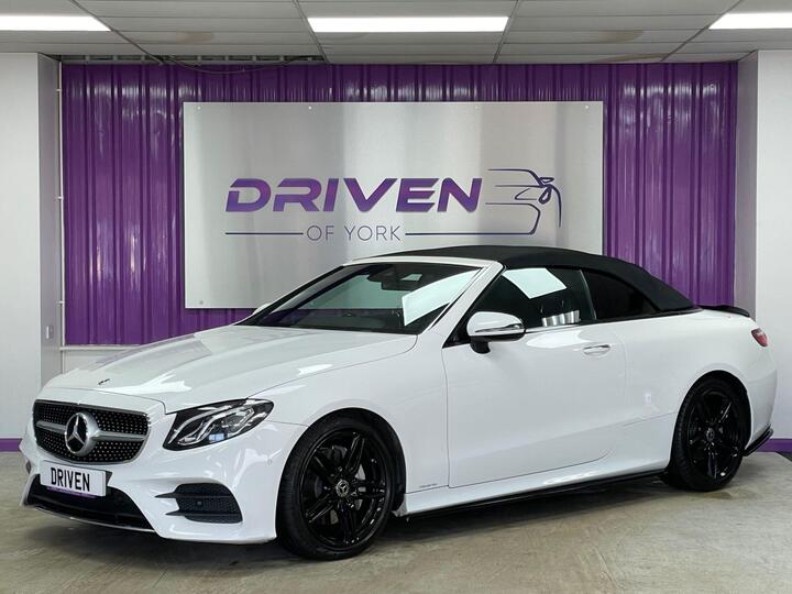 Mercedes-Benz E-CLASS 2.0 E220d AMG Line (Premium) Cabriolet G-Tronic+ Euro 6 (s/s) 2dr